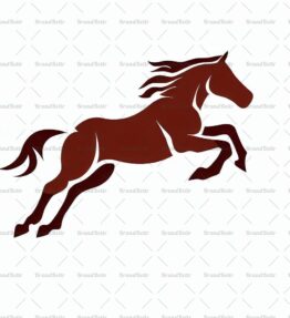 Galoppierendes Pferd